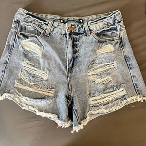 Jean shorts